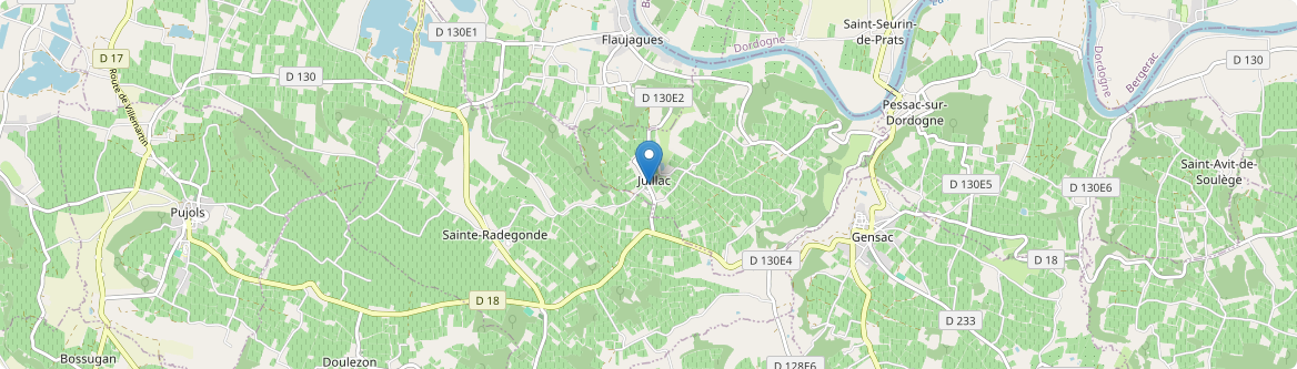 Juillac - Carte