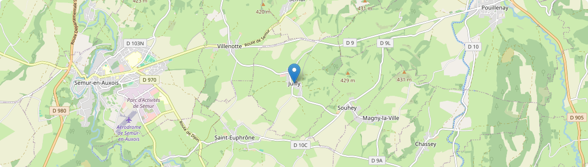 Juilly - Carte