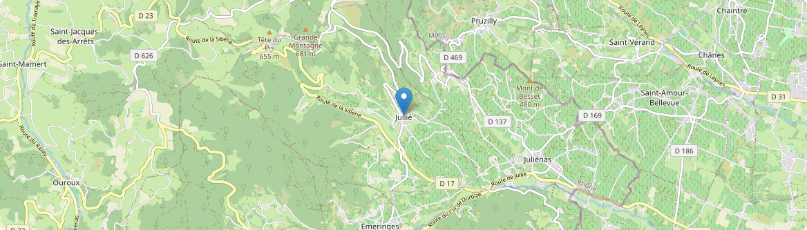 Jullié - Carte