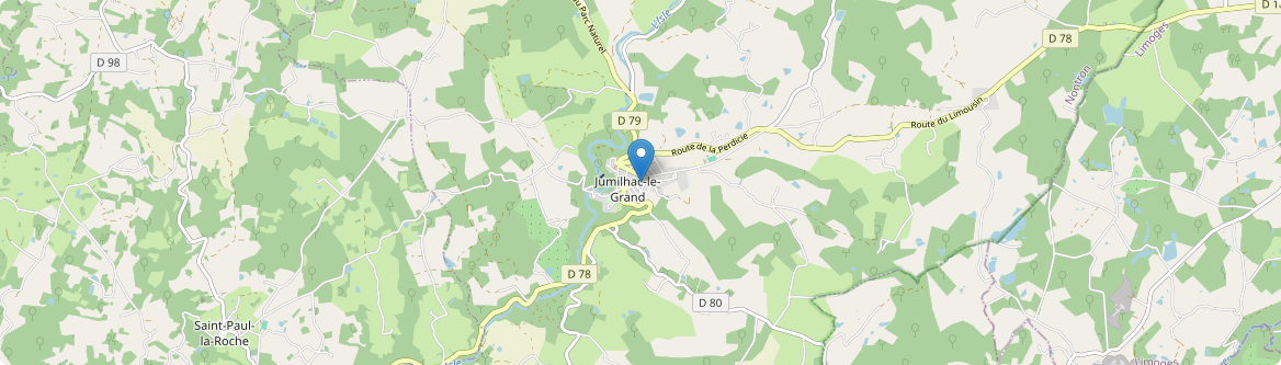 Jumilhac-le-Grand - Carte