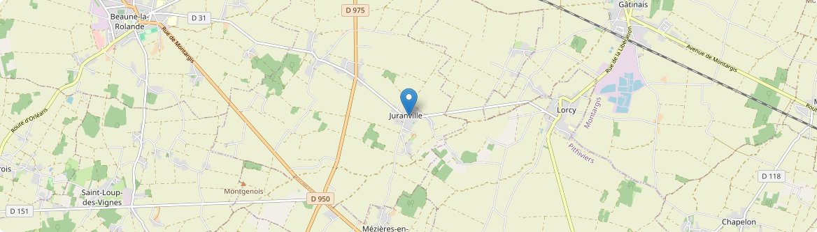Juranville - Carte