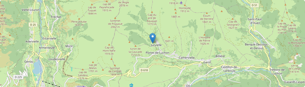 Jurvielle - Carte