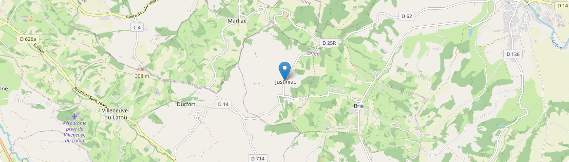 Justiniac - Carte