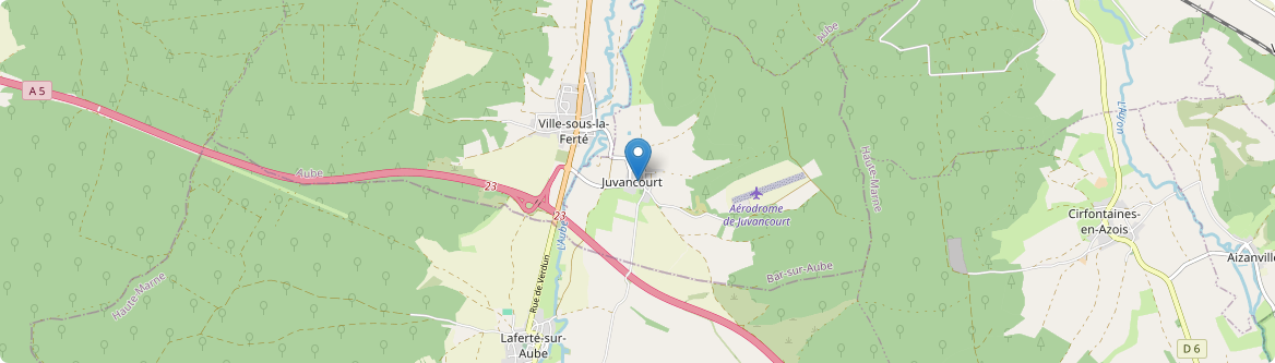 Juvancourt - Carte