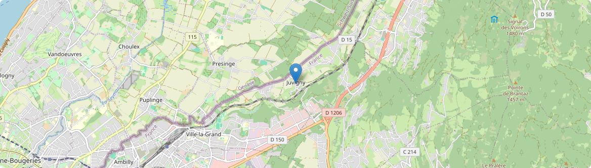Juvigny - Carte