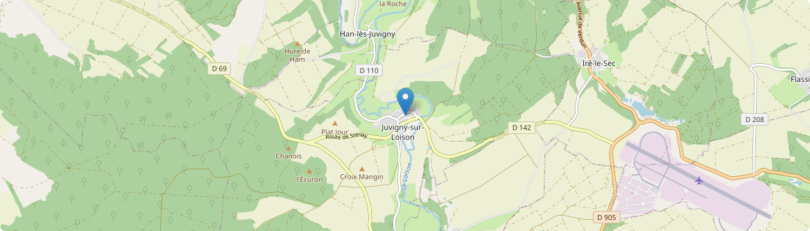 Juvigny-sur-Loison - Carte