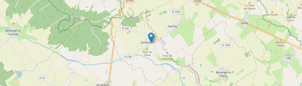 Juvrecourt - Carte