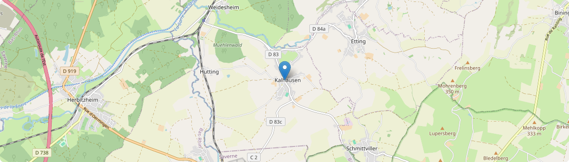 Kalhausen - Carte