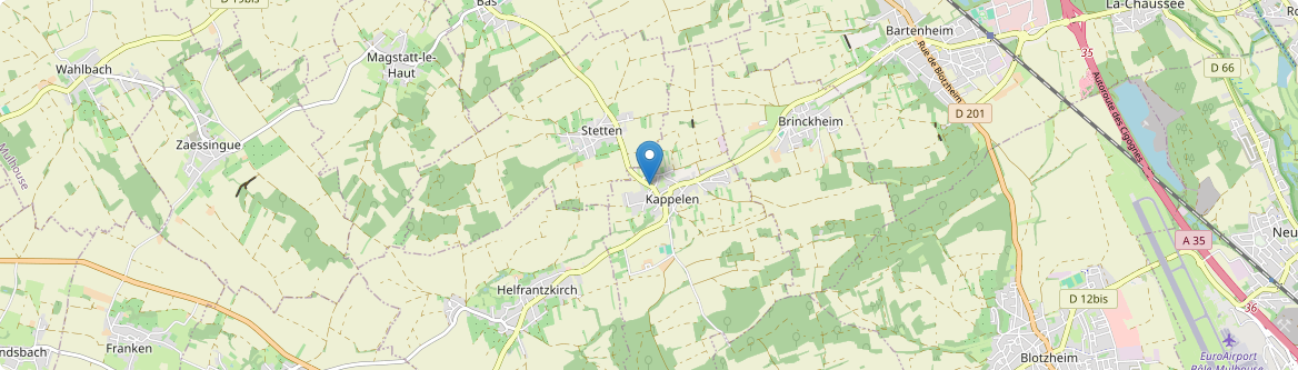 Kappelen - Carte