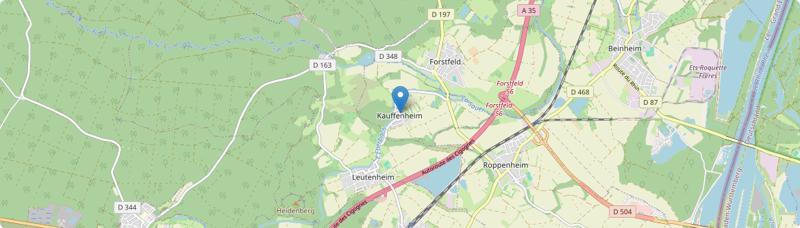 Kauffenheim - Carte