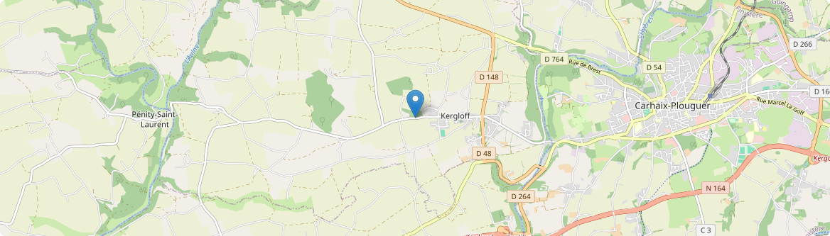 Kergloff - Carte
