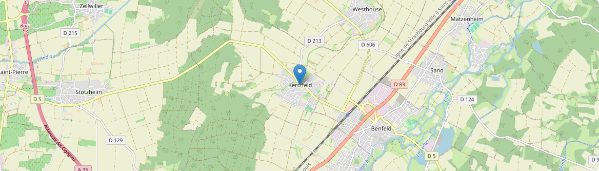 Kertzfeld - Carte
