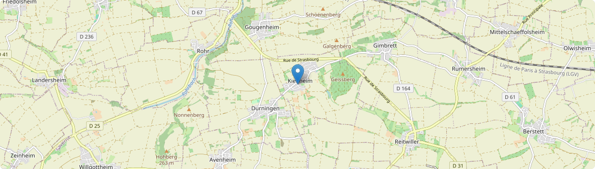 Kienheim - Carte