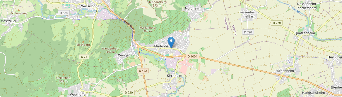 Kirchheim - Carte