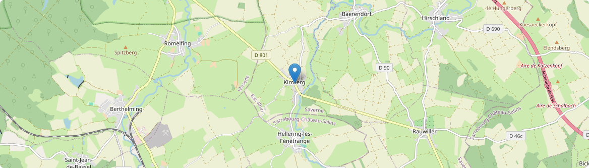 Kirrberg - Carte