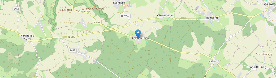 Kirschnaumen - Carte