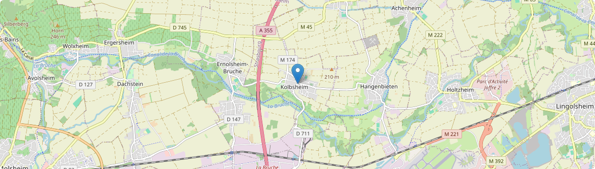 Kolbsheim - Carte