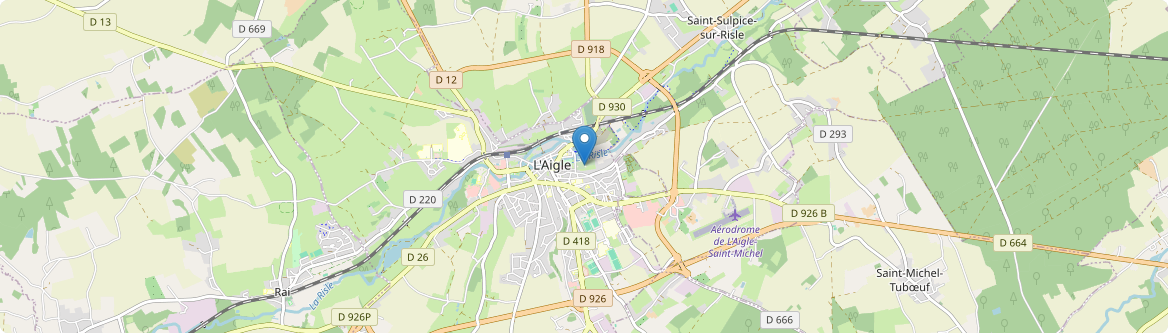 Aigle - Carte