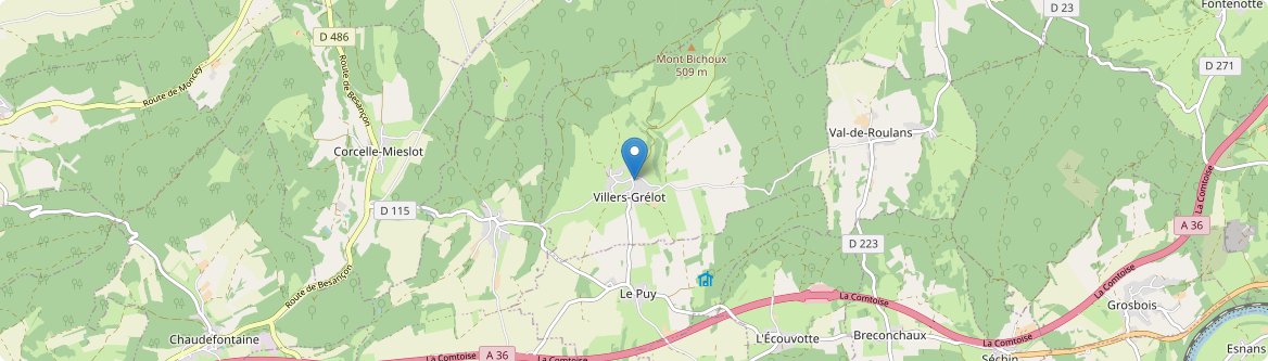 Écouvotte - Carte