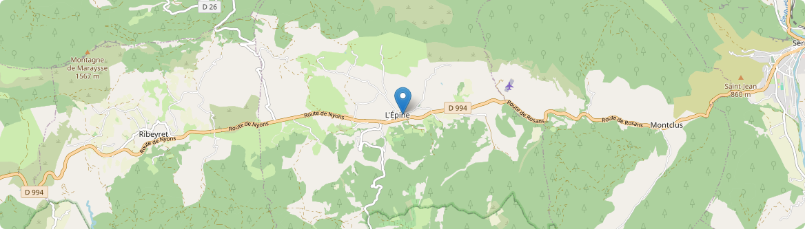 Épine - Carte