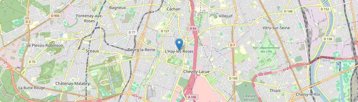 Haÿ-les-Roses - Carte