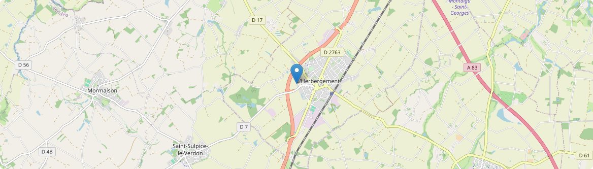 Herbergement - Carte