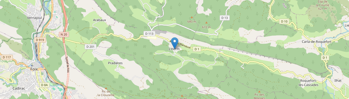 Herm - Carte