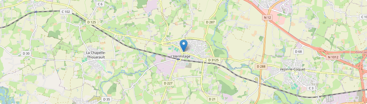 Hermitage - Carte
