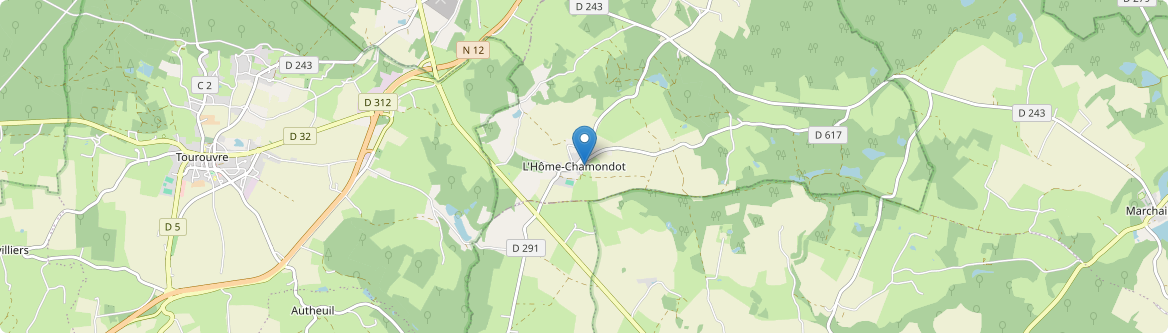 Hôme-Chamondot - Carte