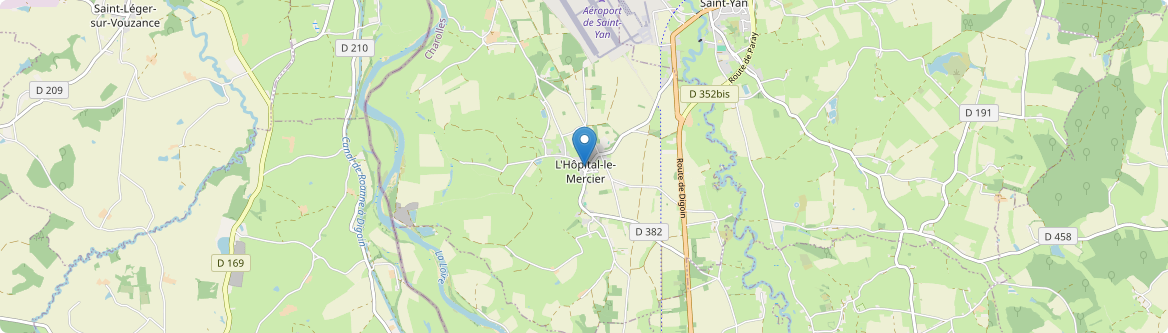 Hôpital-le-Mercier - Carte