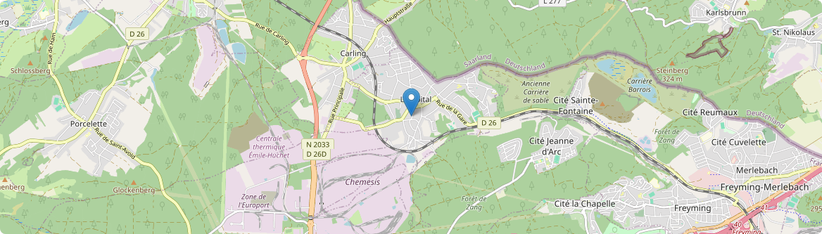 Hôpital - Carte