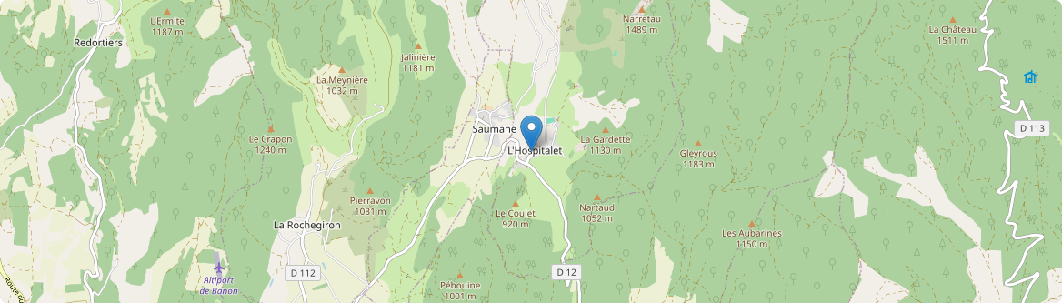 Hospitalet - Carte