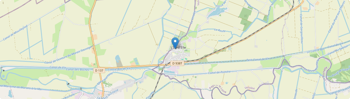 Île-d'Elle - Carte