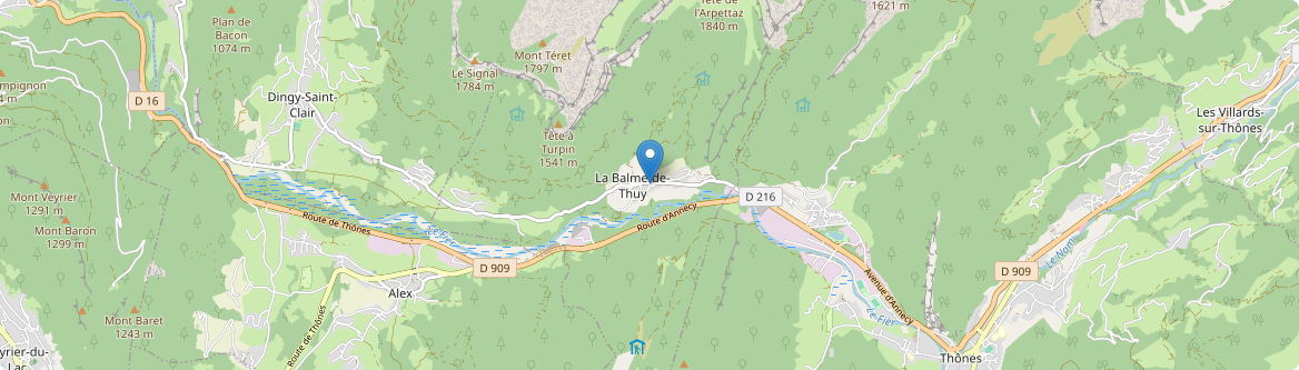 Balme-de-Thuy - Carte
