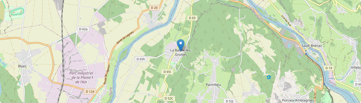 Balme-les-Grottes - Carte