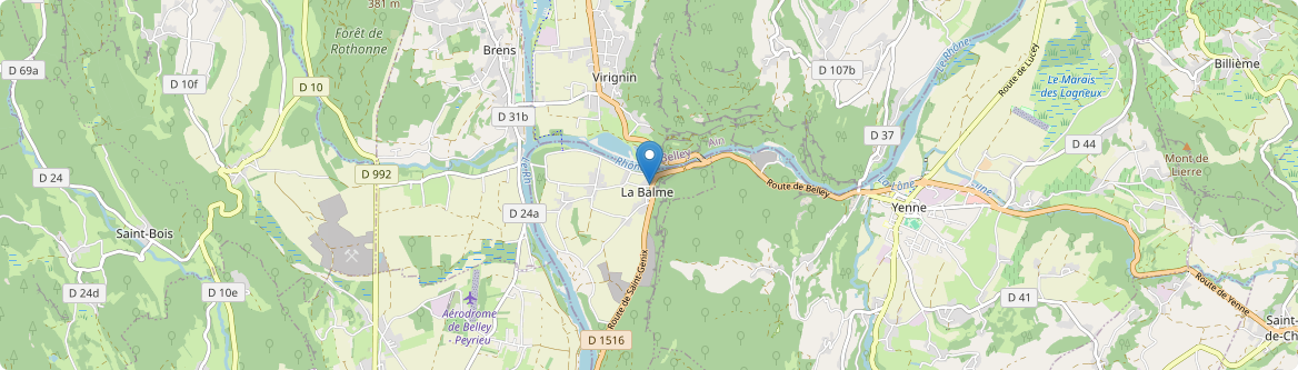 Balme - Carte