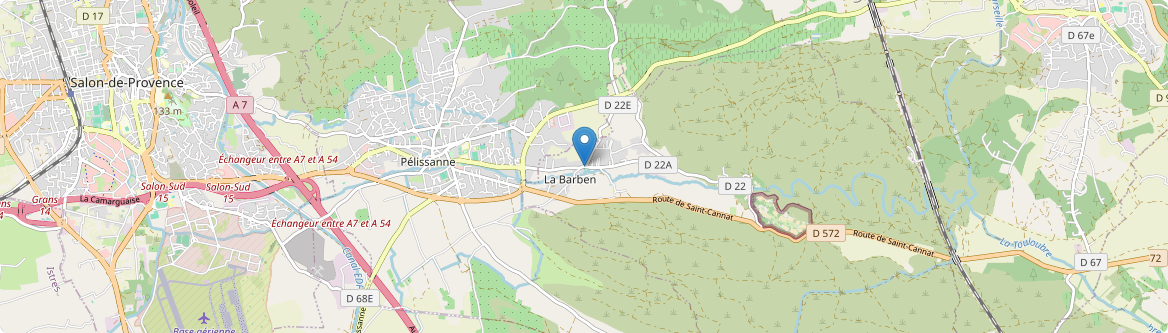 Barben - Carte