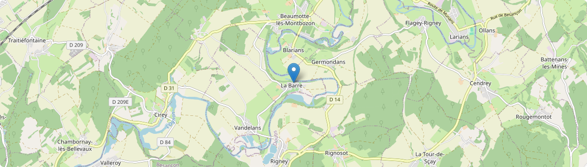 Barre - Carte