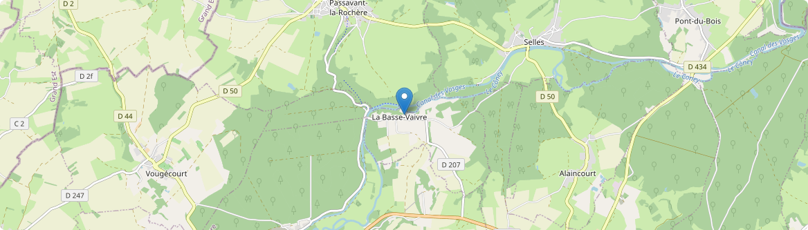 Basse-Vaivre - Carte