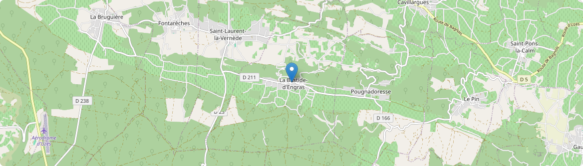 Bastide-d'Engras - Carte