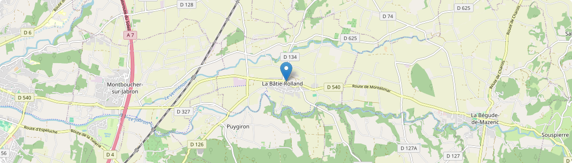 Bâtie-Rolland - Carte