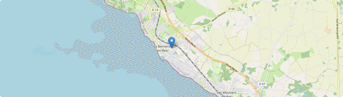 Bernerie-en-Retz - Carte