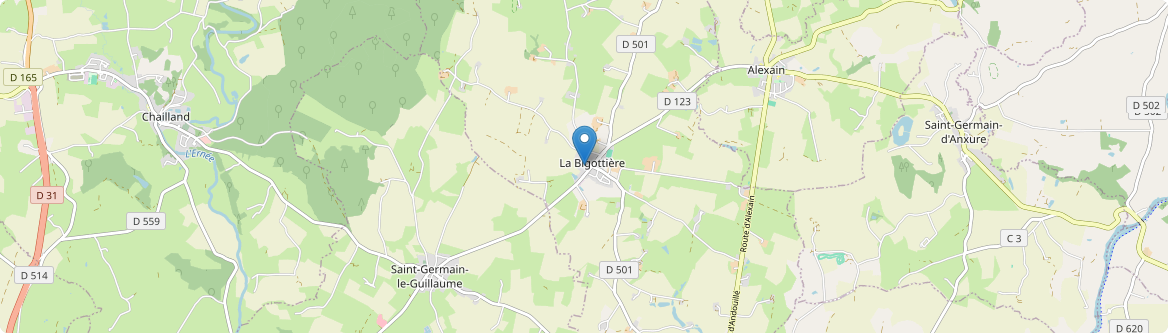 Bigottière - Carte
