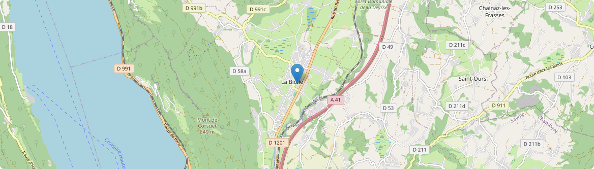 Biolle - Carte