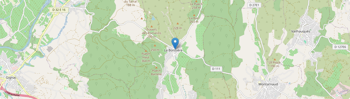 Boissière - Carte