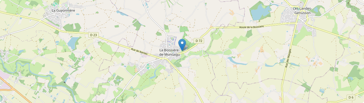 Boissière-de-Montaigu - Carte
