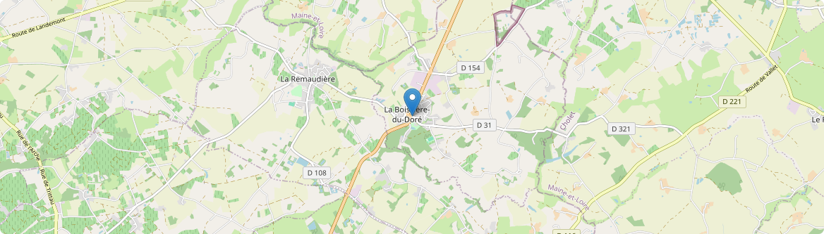 Boissière-du-Doré - Carte