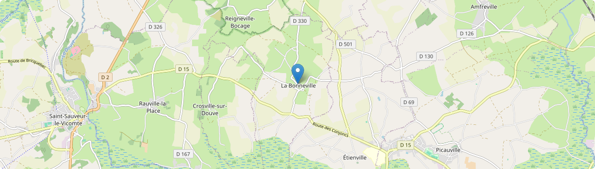 Bonneville - Carte