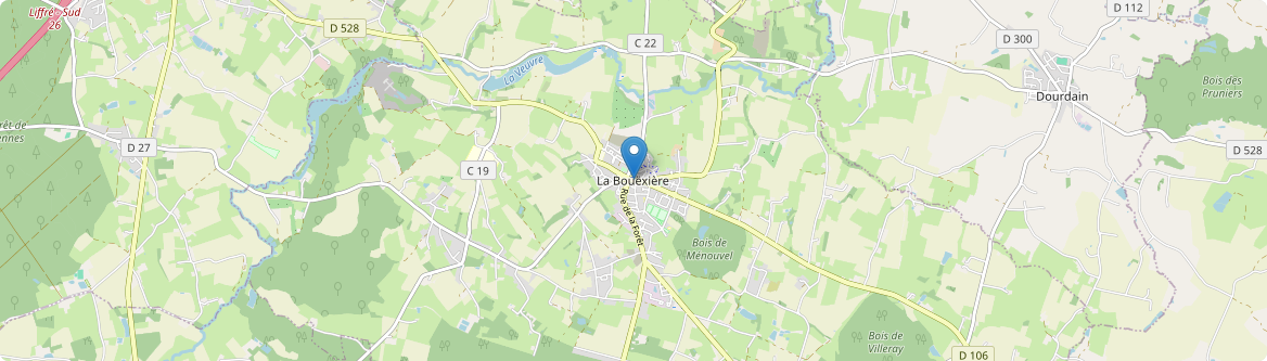 Bouëxière - Carte