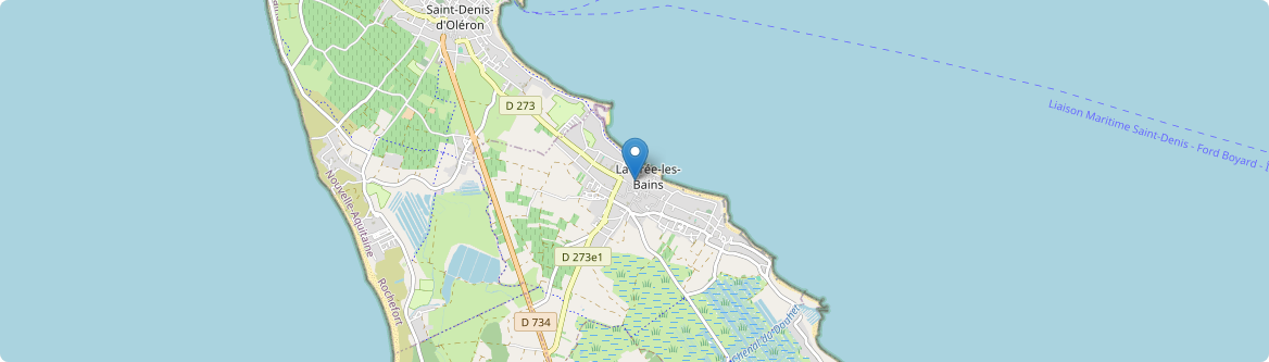 Brée-les-Bains - Carte
